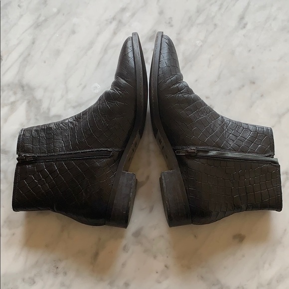 Vintage Italian leather Booties - Picture 4 of 4